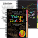 Peter Pauper Press Scratch and Sketch Things That Go! Activity Book