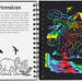Peter Pauper Press Scratch and Sketch Jurassic Art Activity Book