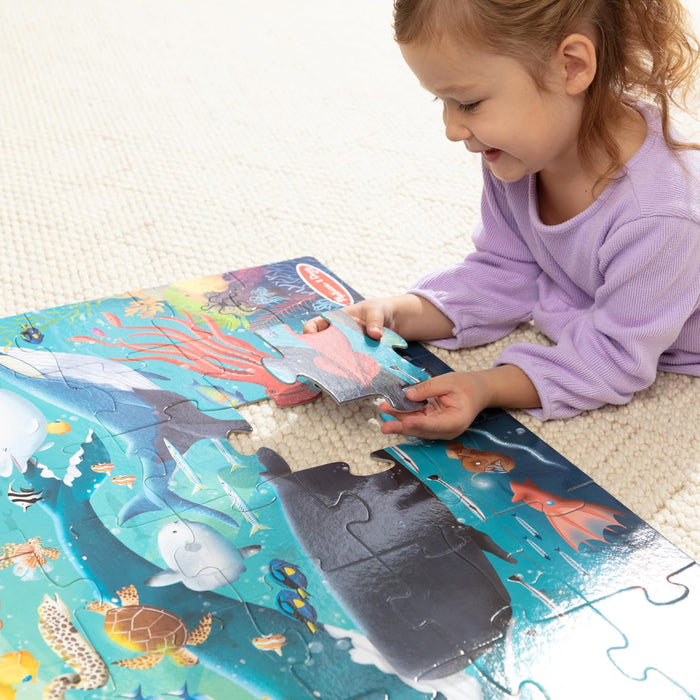 Melissa & Doug Underwater 48-Piece Jumbo Floor Puzzle 3x2ft