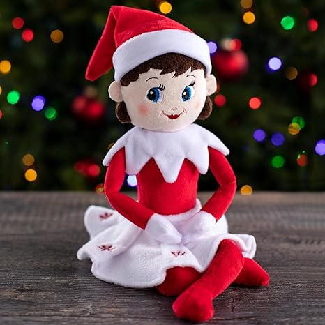 The Elf on the Shelf Plushee Pals -  Girl 17-inch