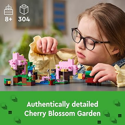 LEGO Minecraft The Cherry Blossom Garden