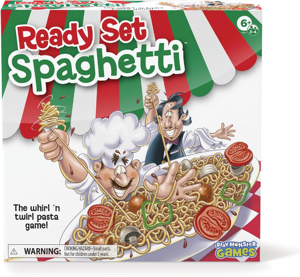 Ready Set Spaghetti Board Game for Kids and Families