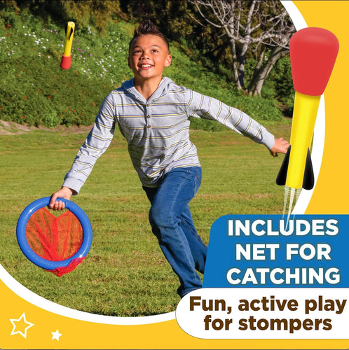 Stomp Rocket Stomp and Catch Rocket Launcher Game