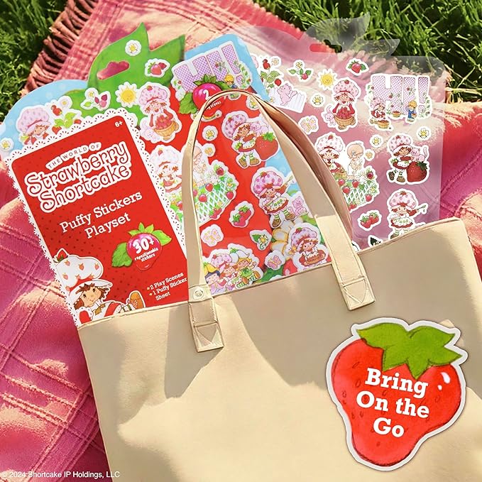 Strawberry Shortcake Puffy Sticker Playset