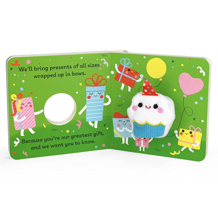 Cottage Door Press Hooray It's Your Birthday! Finger Puppet Board Book