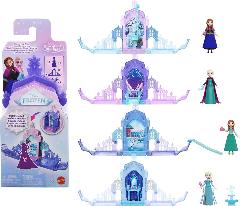 Mattel Disney Frozen Storytime Stackers Pop-Up Castle Toy Playset