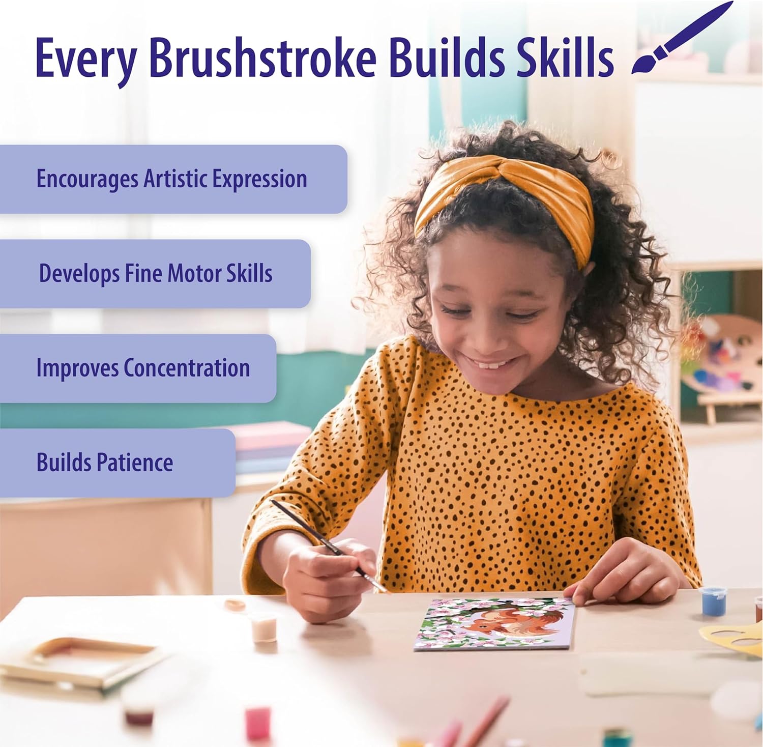 Ravensburger CreArt Night Before Christmas Paint Kit - Festive Santa Sleigh Reindeer Scene