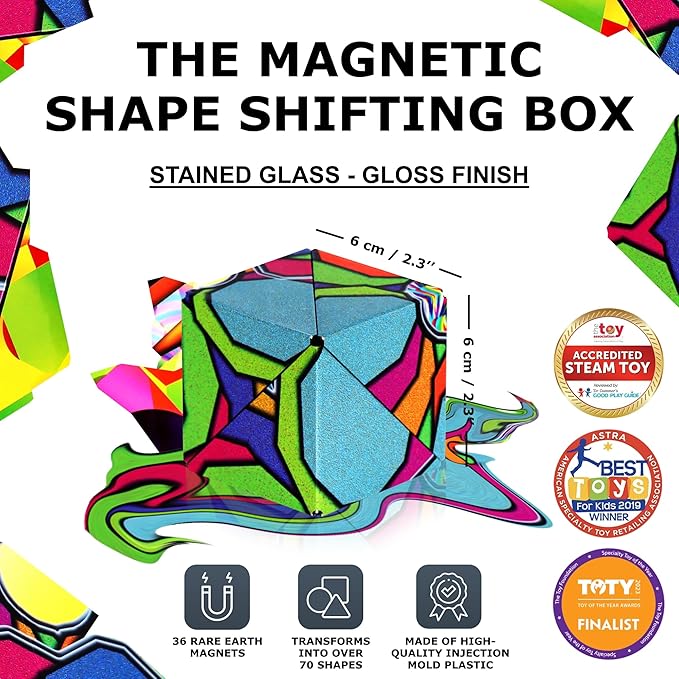 Shashibo Shape Shifting Box Stained Glass