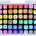Peter Pauper Press Studio Series Dual-Tip Alcohol Marker Set
