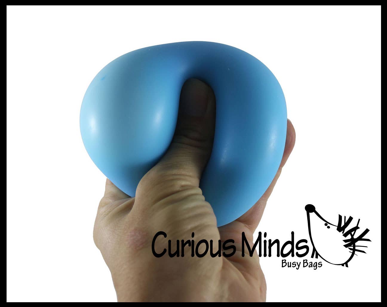 Single large Stretchy Squishy Squeeze Stress Ball - Sensory, Fidget Toy