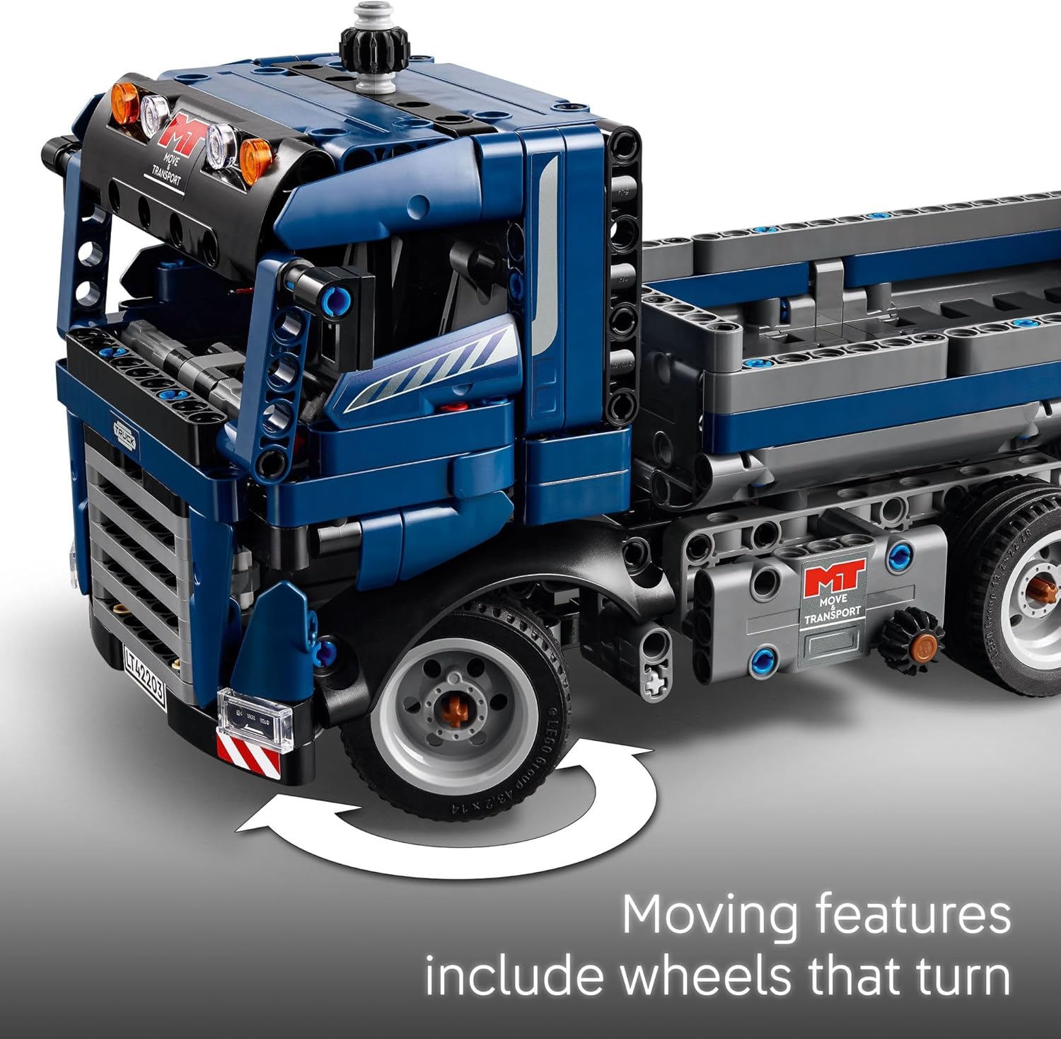 LEGO Technic Tipping Dump Truck Building Set Kids 9+ Realistic Construction Vehicle