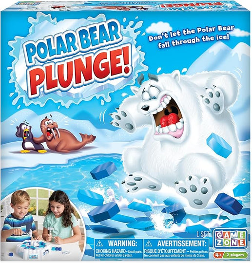 Game Zone Polar Bear Plunge Interactive Tabletop Multiplayer Game