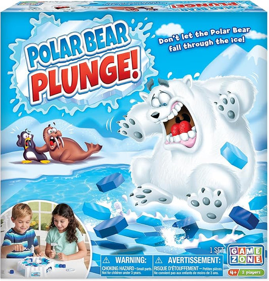 Game Zone Polar Bear Plunge Interactive Tabletop Multiplayer Game