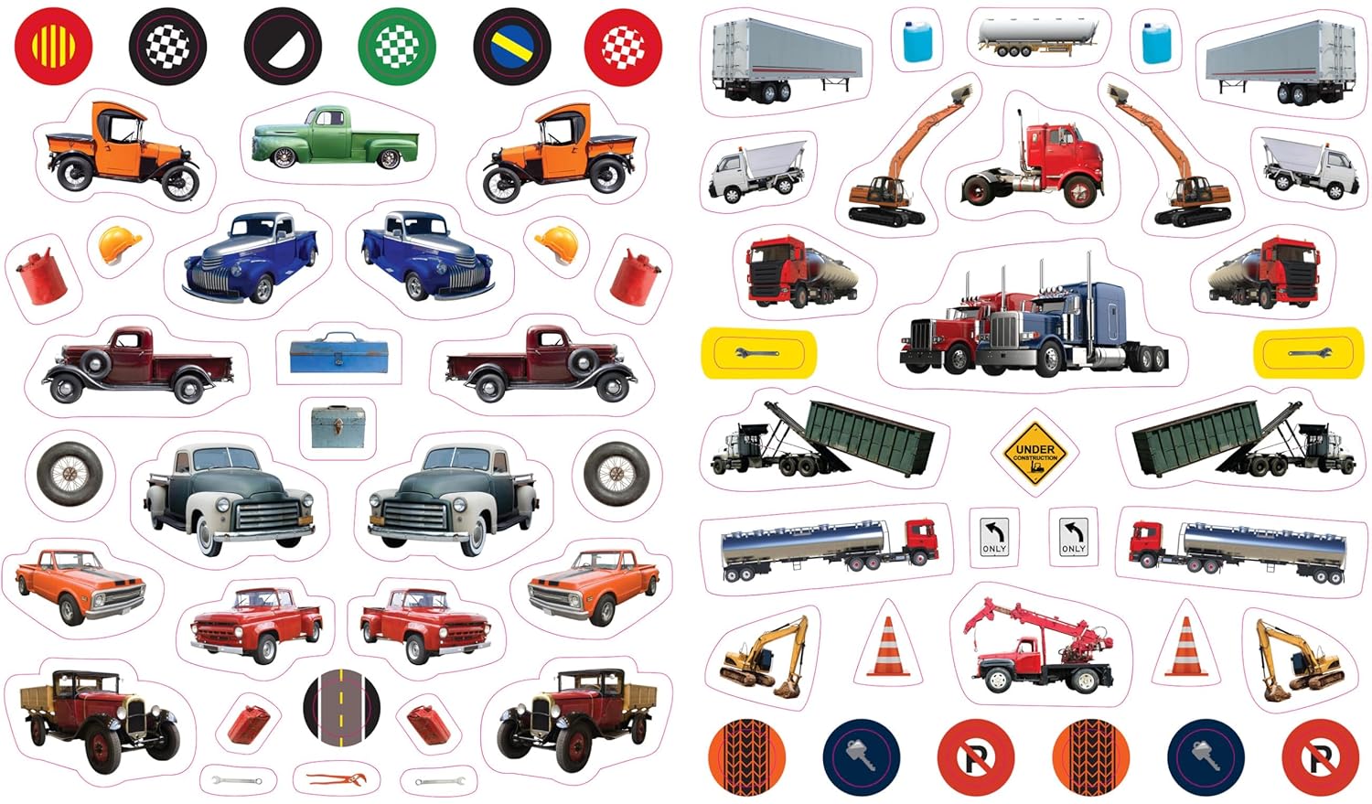 Eyelike Sticker Trucks