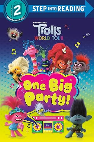 One Big Party! (DreamWorks Trolls World Tour) (Step into Reading)