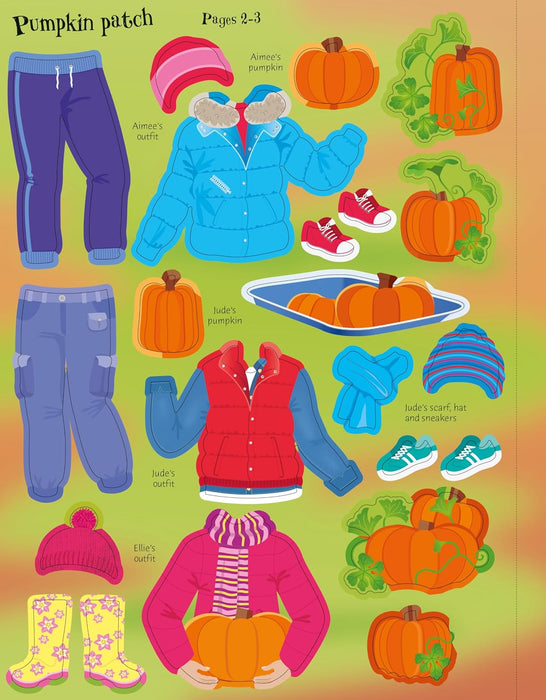 Usborne Sticker Dolly Dressing Trick or Treat Book