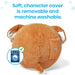 hand2mind Puppy BubblePlush 15in Yoga Ball Toy