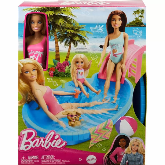 Barbie Pool and Doll Playset