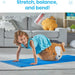 hand2mind Puppy BubblePlush 15in Yoga Ball Toy