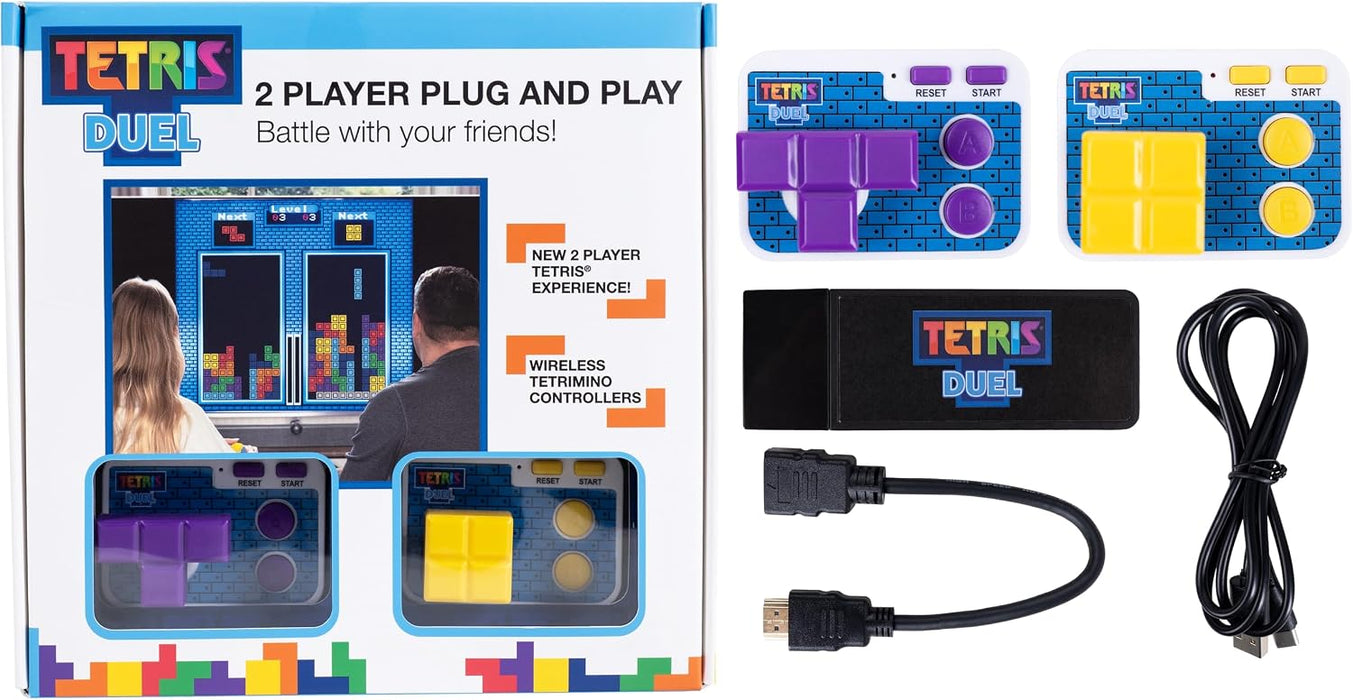 Fizz Creations Tetris Duel Plug & Play TV Game