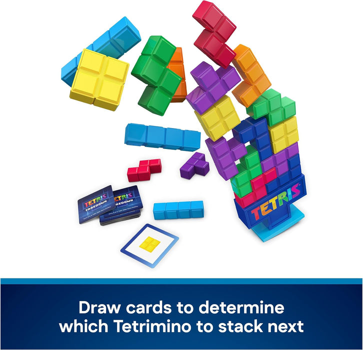 Spin Master Games Tetris Takedown Competitive Block-Balancing Family Game