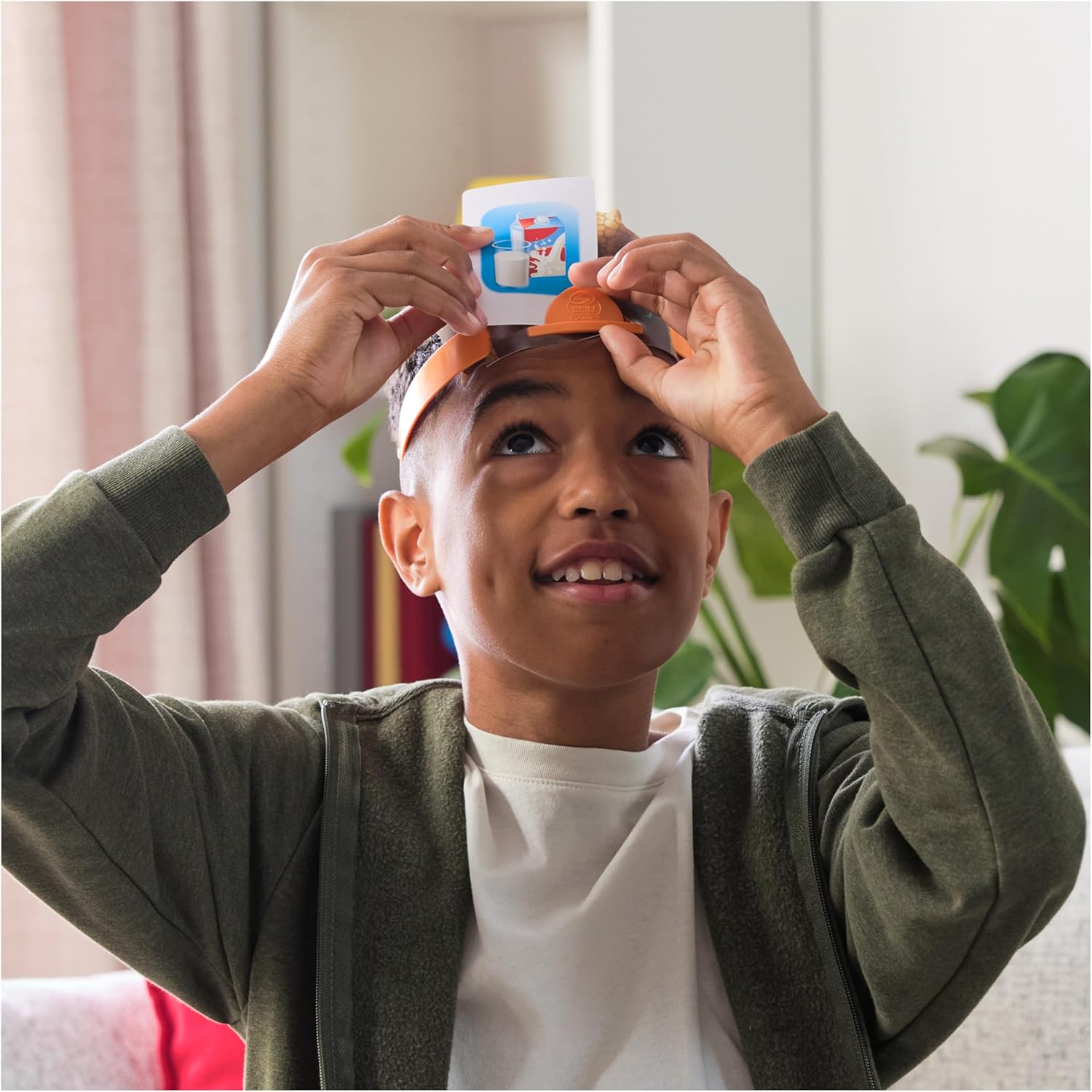 Hedbanz 2023 Edition: Ultimate Family Picture Guessing Board Game, New Cards