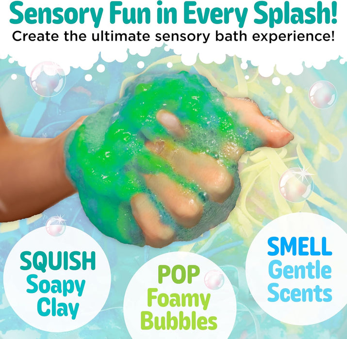 Creativity for Kids Soap Noodles Dragon's Dinner Bath Toy Set