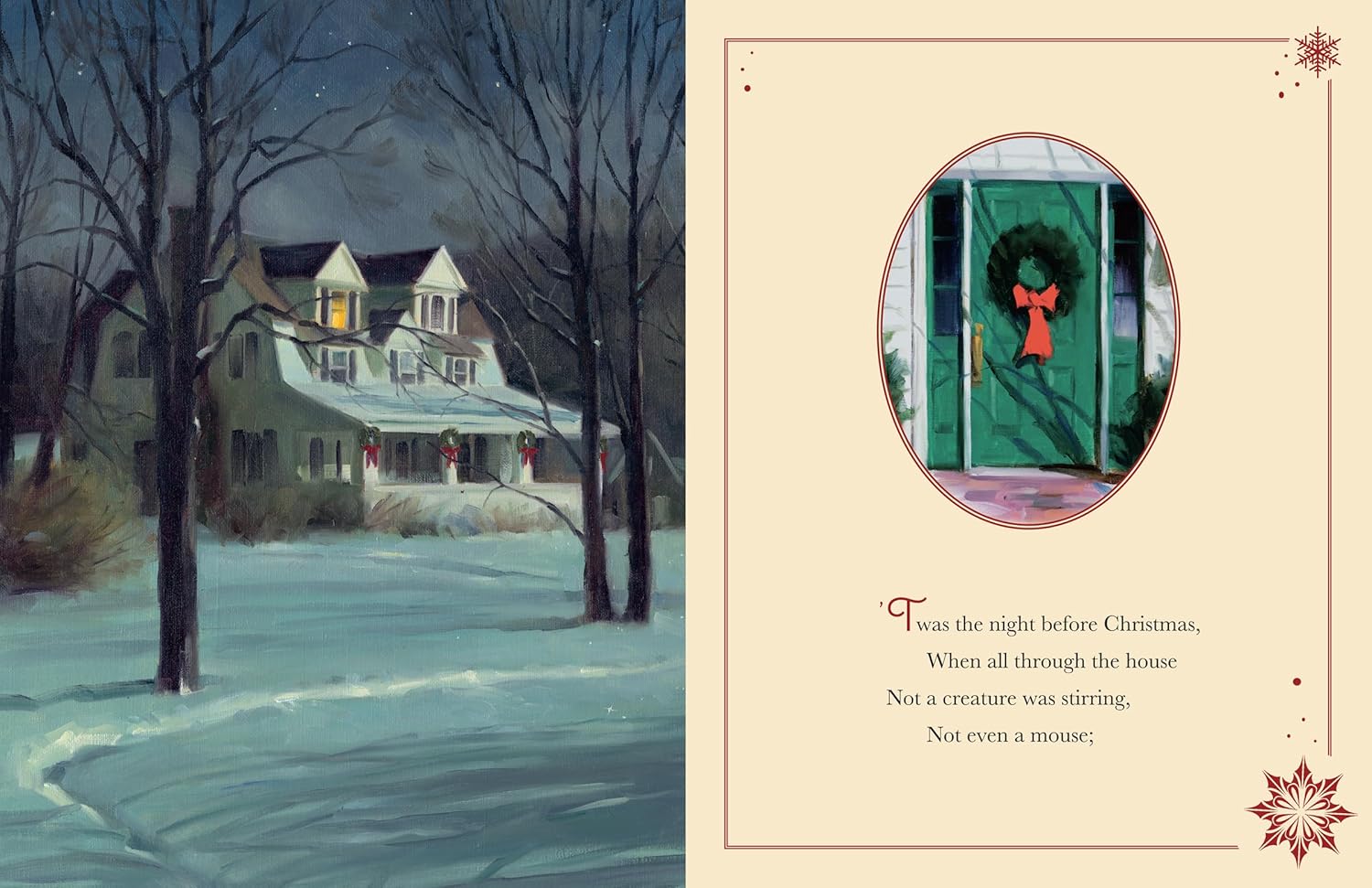 The Night Before Christmas Collector's Edition: Deluxe Illustrated Holiday Classic Book