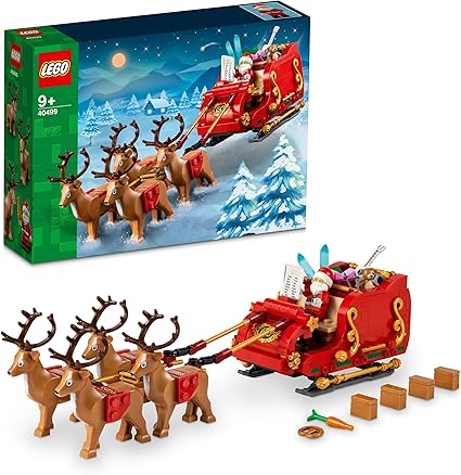 LEGO Santa’s Sleigh Christmas Toy Building Set