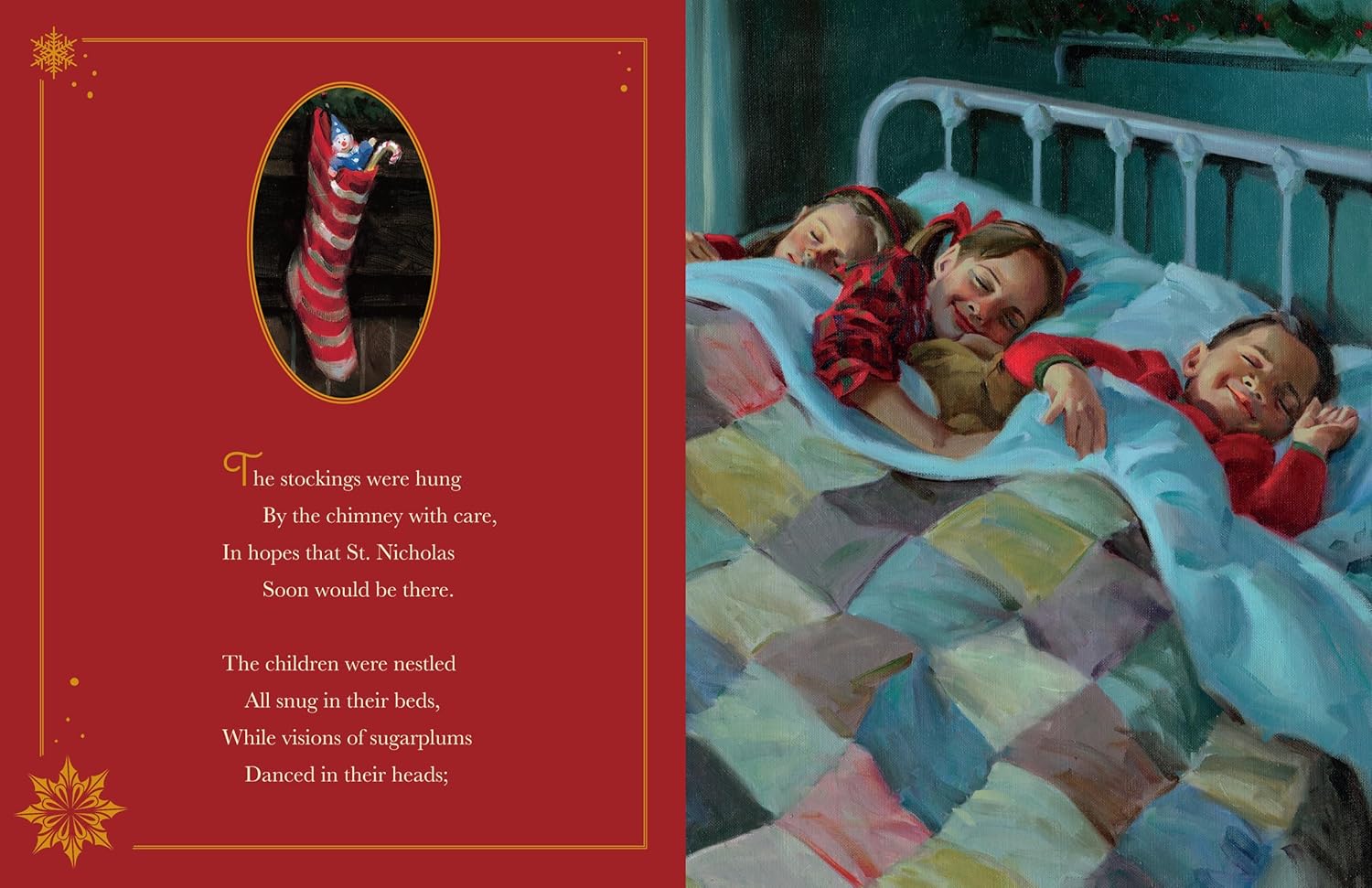 The Night Before Christmas Collector's Edition: Deluxe Illustrated Holiday Classic Book