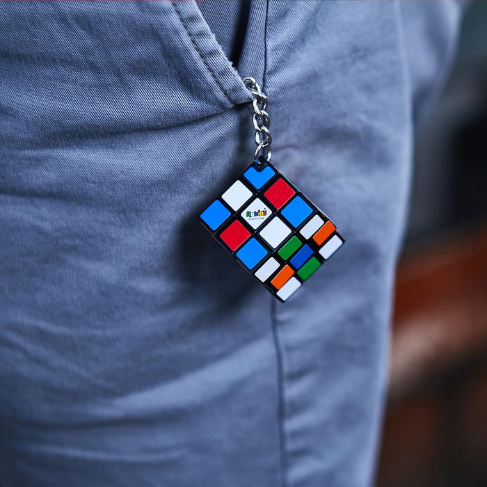 Rubiks Cube Puzzle Keychain