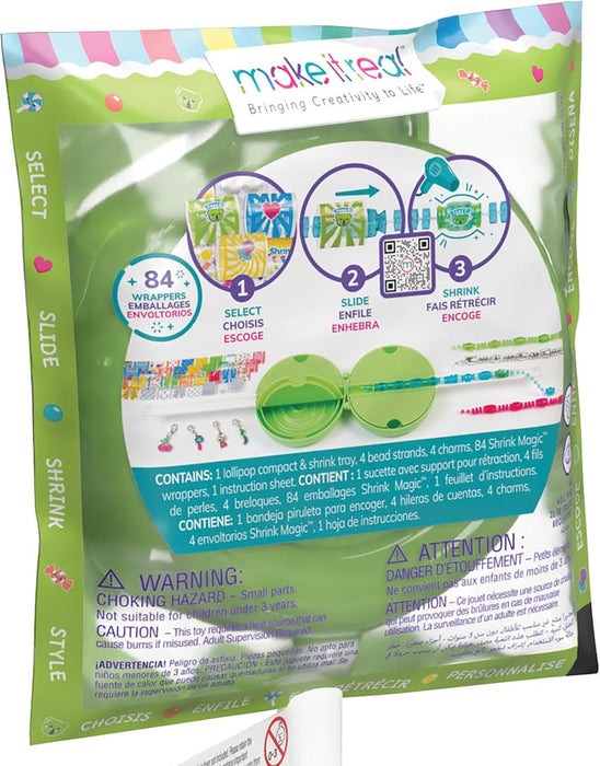 Make It Real Shrink Magic Lollipop Bracelet Kits
