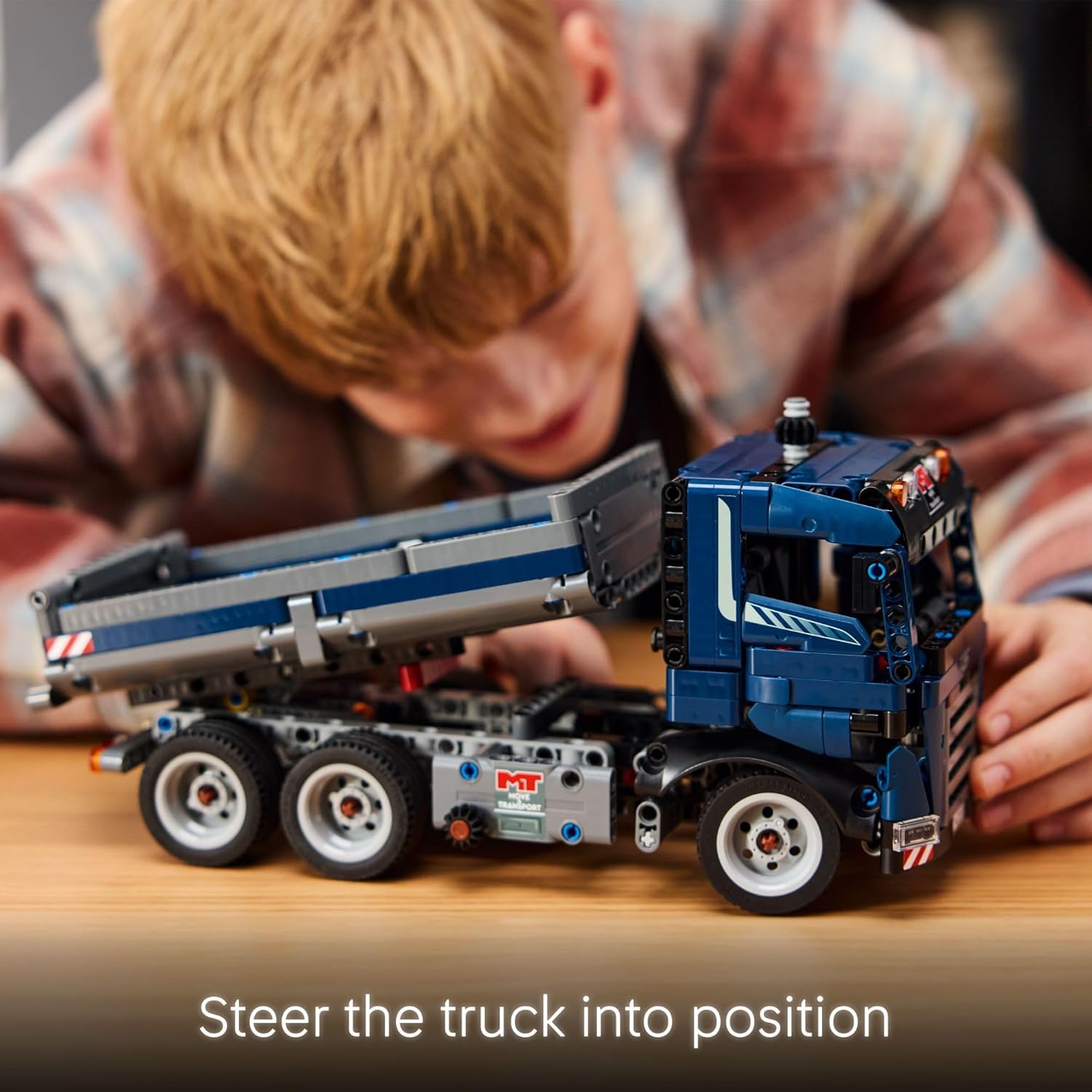 LEGO Technic Tipping Dump Truck Building Set Kids 9+ Realistic Construction Vehicle
