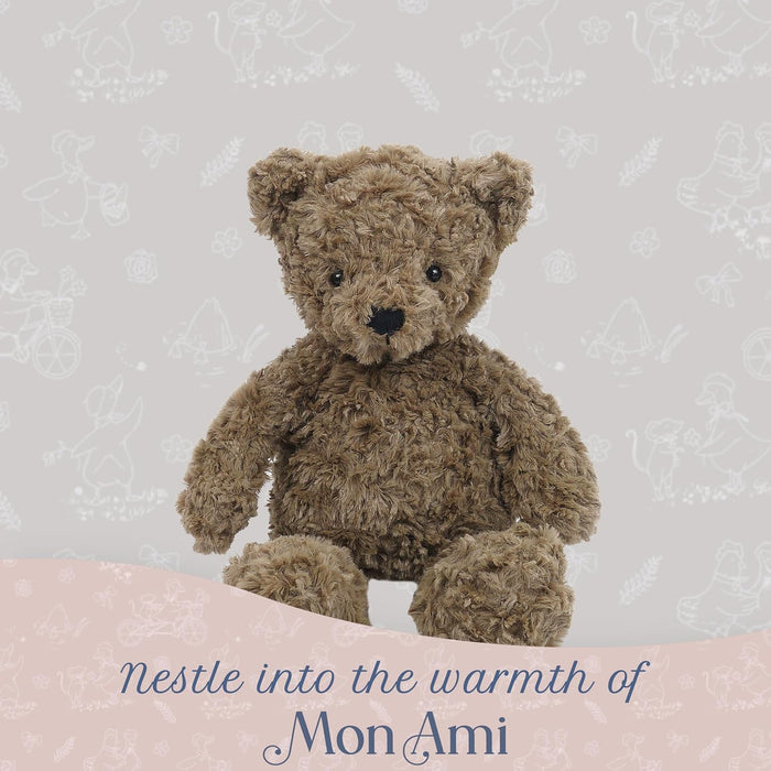 MON AMI Cocoa The Teddy Bear Stuffed Animal - 12"