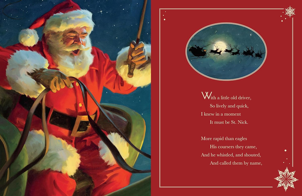 The Night Before Christmas Collector's Edition: Deluxe Illustrated Holiday Classic Book