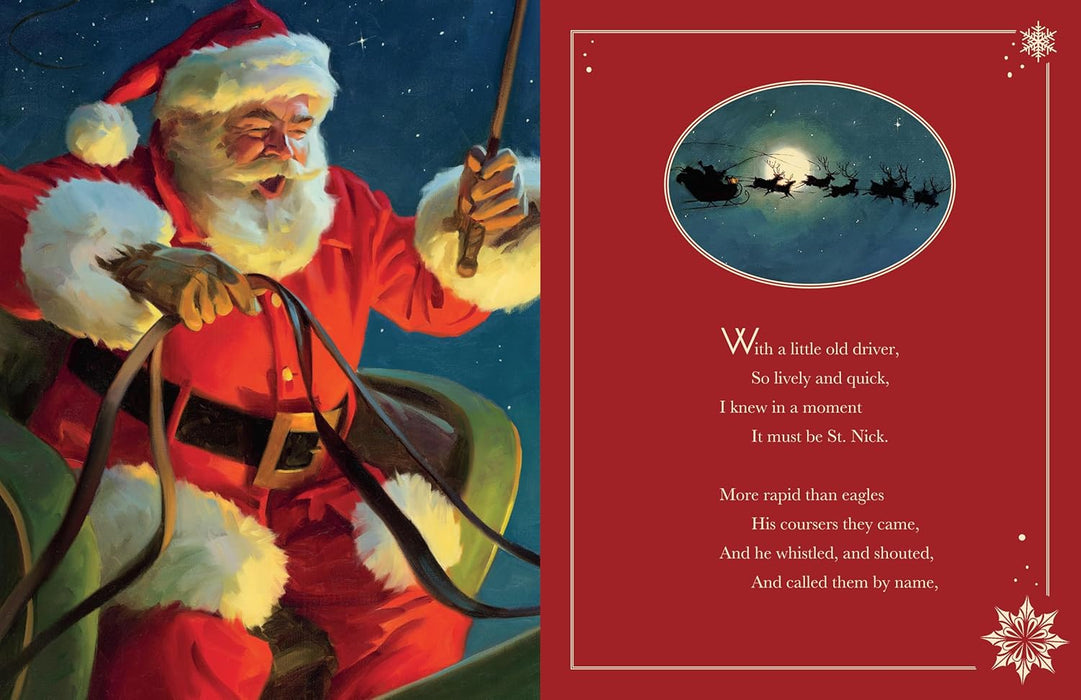 The Night Before Christmas Collector's Edition: Deluxe Illustrated Holiday Classic Book
