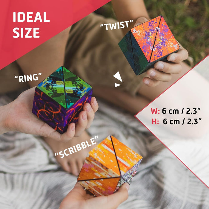 Fun in Motion Toys Cubendi Twist Origami Puzzle Toy