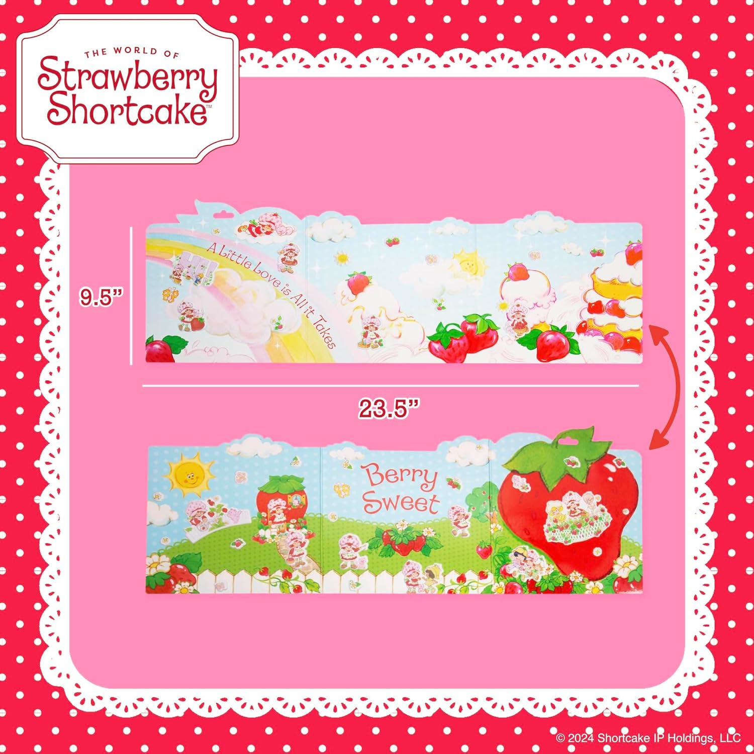 Strawberry Shortcake Puffy Sticker Playset