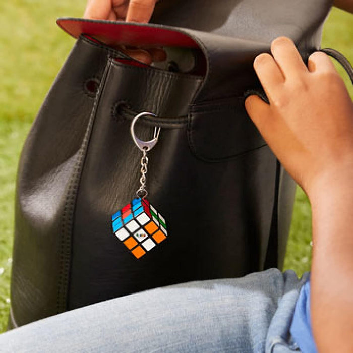 Rubiks Cube Puzzle Keychain