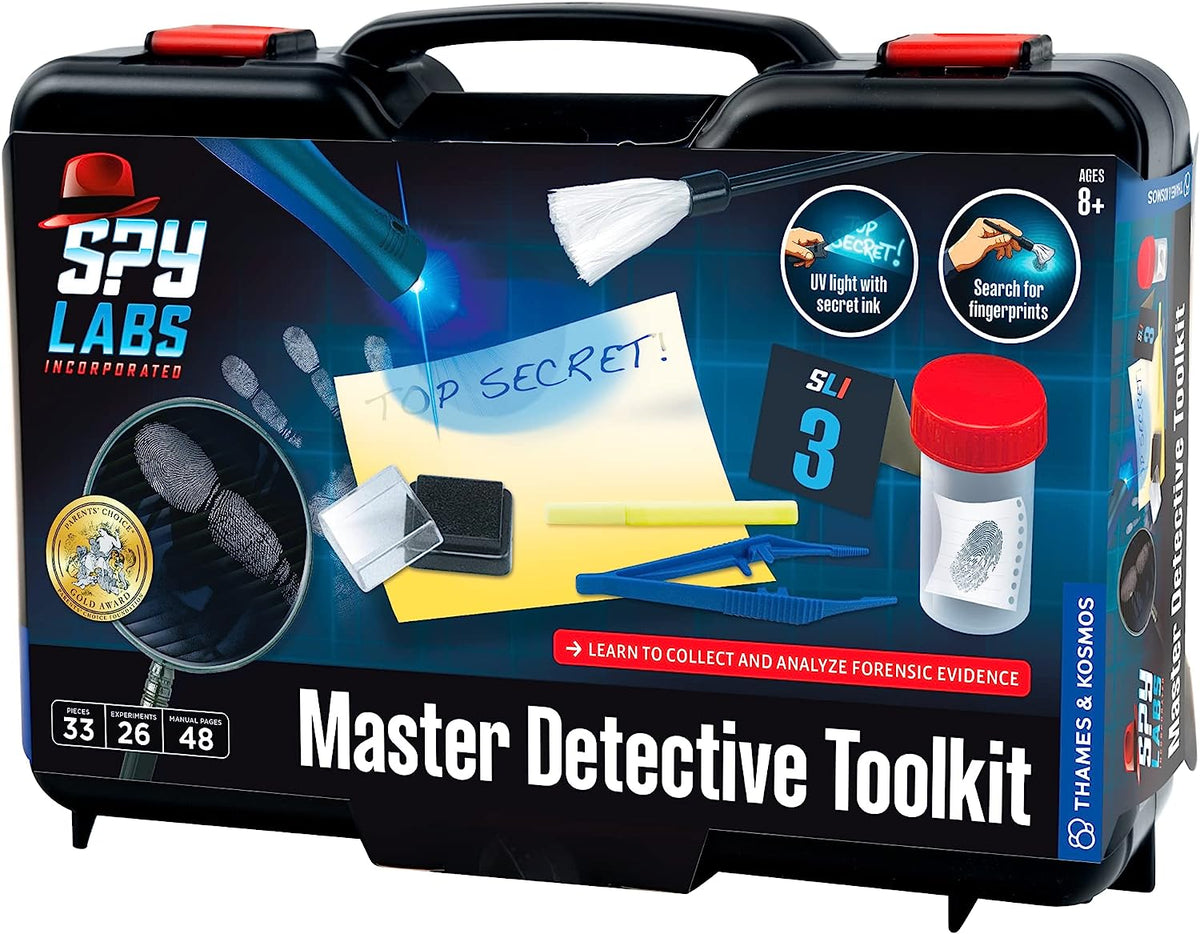 Thames & Kosmos Master Detective Kit de herramientas Thames & Kosmos Master Detective Kit de herramientas