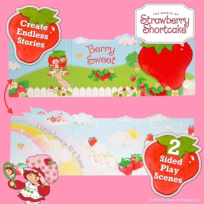 Strawberry Shortcake Puffy Sticker Playset