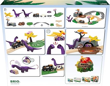 BRIO World Dinosaur Adventure Set