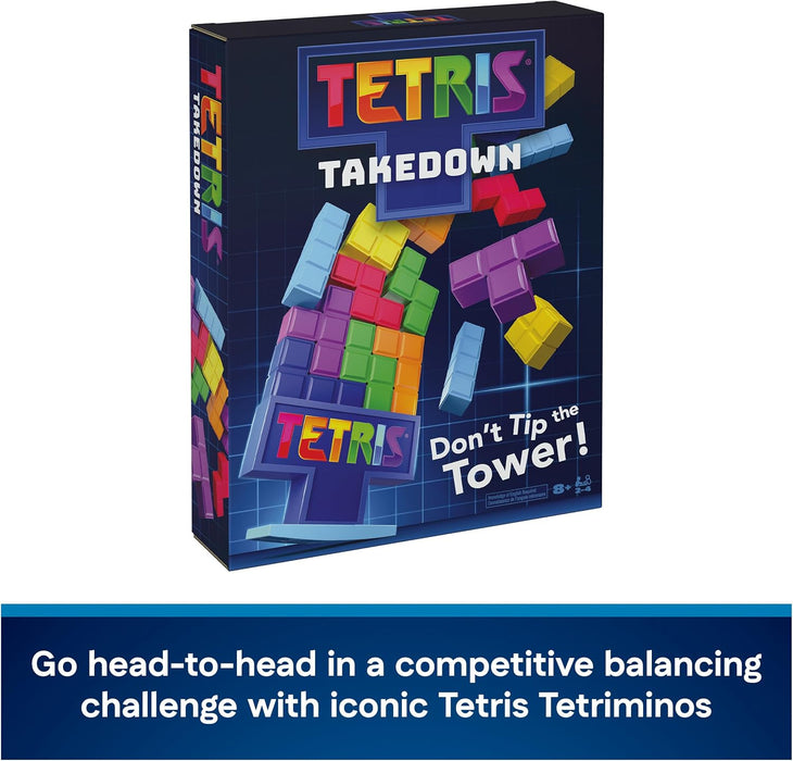 Spin Master Games Tetris Takedown Competitive Block-Balancing Family Game