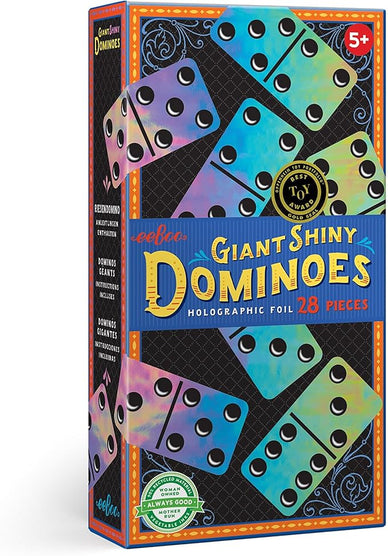 eeBoo: Giant Shiny Holographic Foil Dominoes