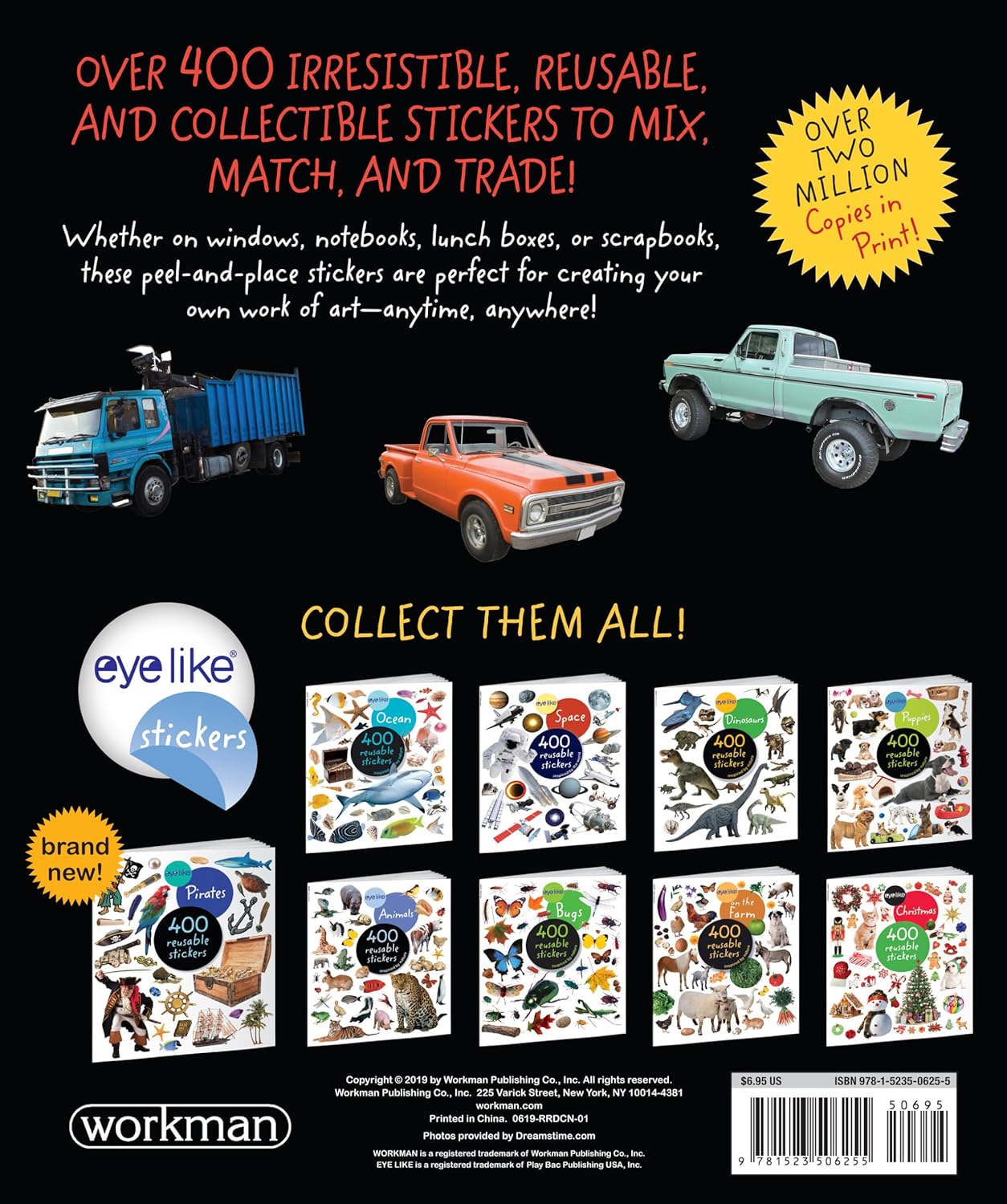 Eyelike Sticker Trucks