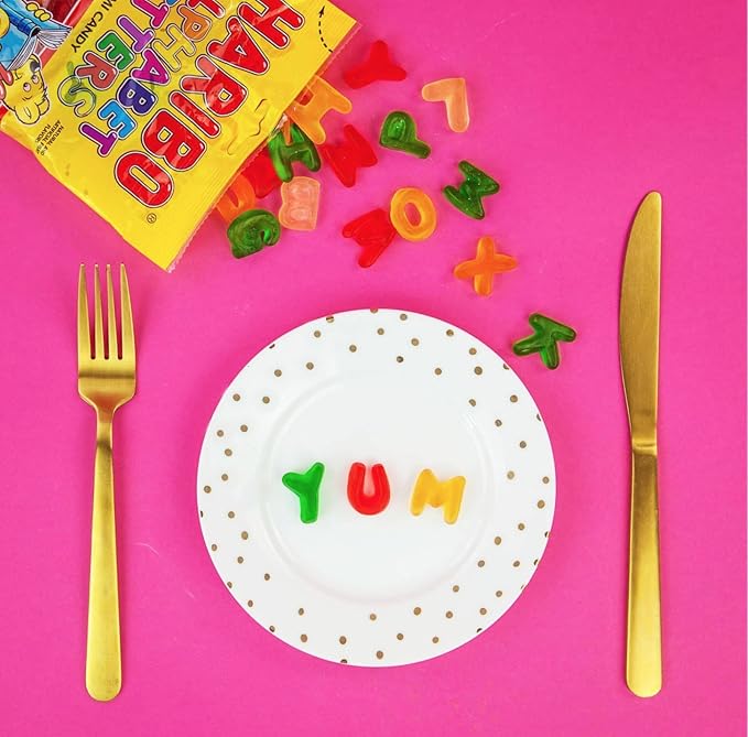 HARIBO Gummi Candy, Alphabet Letters