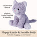 GUND Cozys Collection Kitten Stuffed Animal 10-Inch Plush Toy