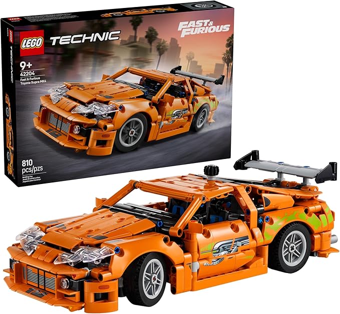 LEGO 42204 Technic Fast and Furious Toyota Supra MK4 Building Kit