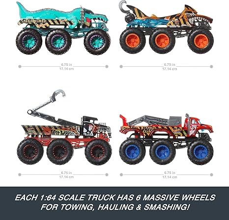 Hot Wheels Monster Trucks Big Rigs