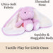 GUND Blankie Pals Bunny Stuffed Animal with Lovey Ears 6-Inch